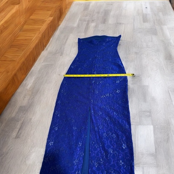 Roberta Bridal Strapless Blue Dress I'm not sure if it's the right size - Picture 4 of 10